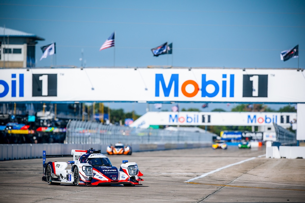 Dansk triumf på Sebring: Mikkel Jensen vinder 12-timersløbet.
(Foto: United Autosports)